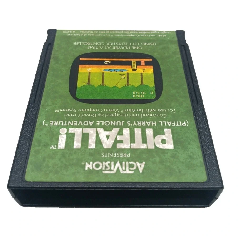 Pitfall (Atari 2600, VCS, 2600+, 7800, Activision, 1982)